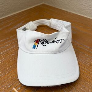 Imperial Rainmakers White Golf Visor Hat